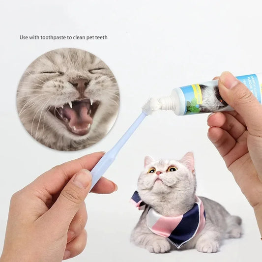 YTYIN 360 Degree Toothbrush For Dogs And Cats Tartar Care