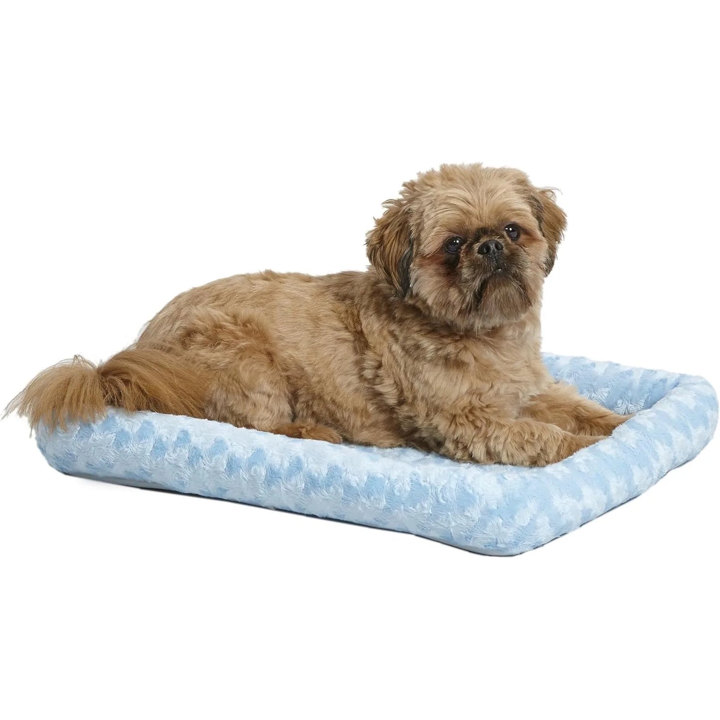 High Concerned Double Door Dog Crate Starter Kit Bed Bowls