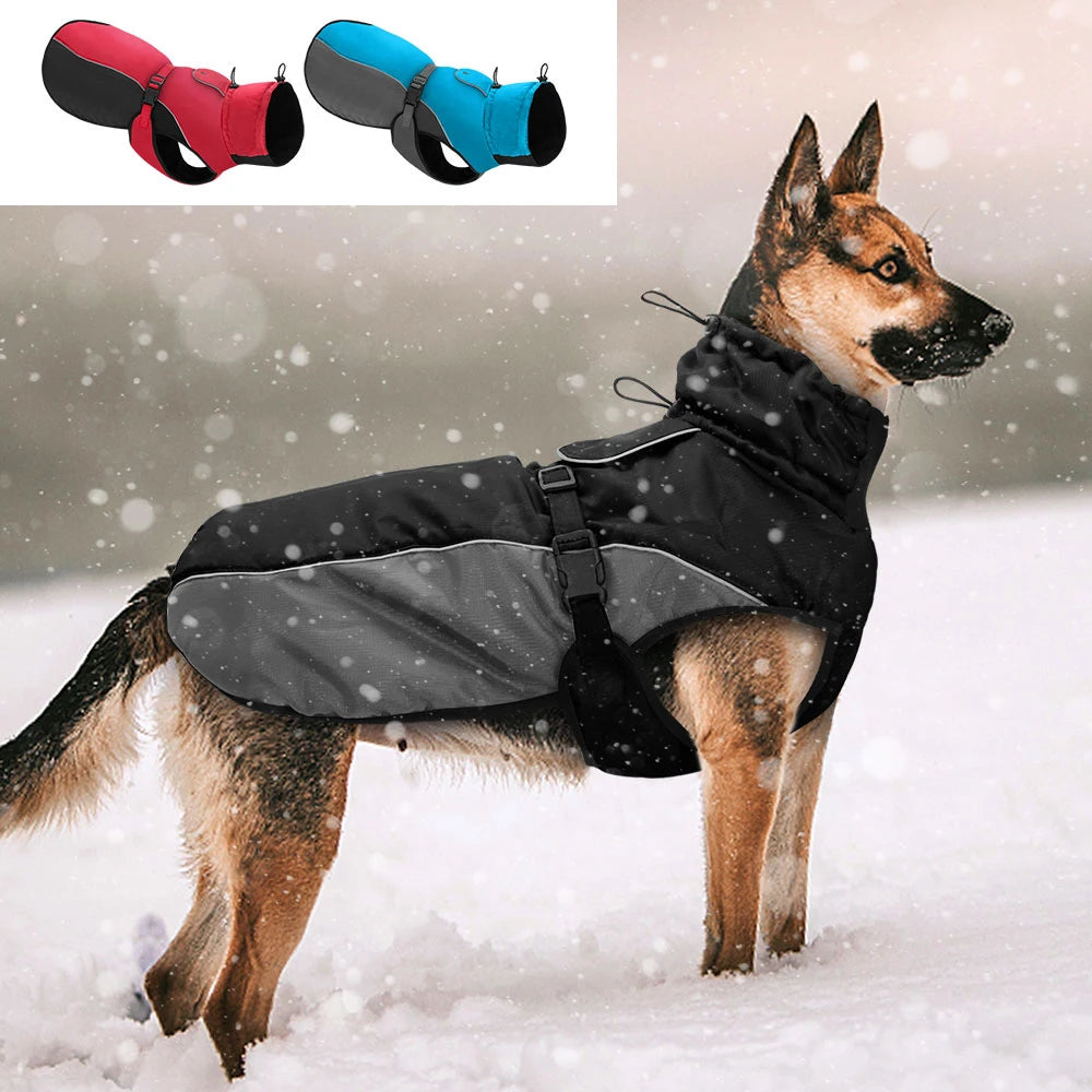 NONECN Waterproof Dog Coat Reflective Rain Jacket for Dogs