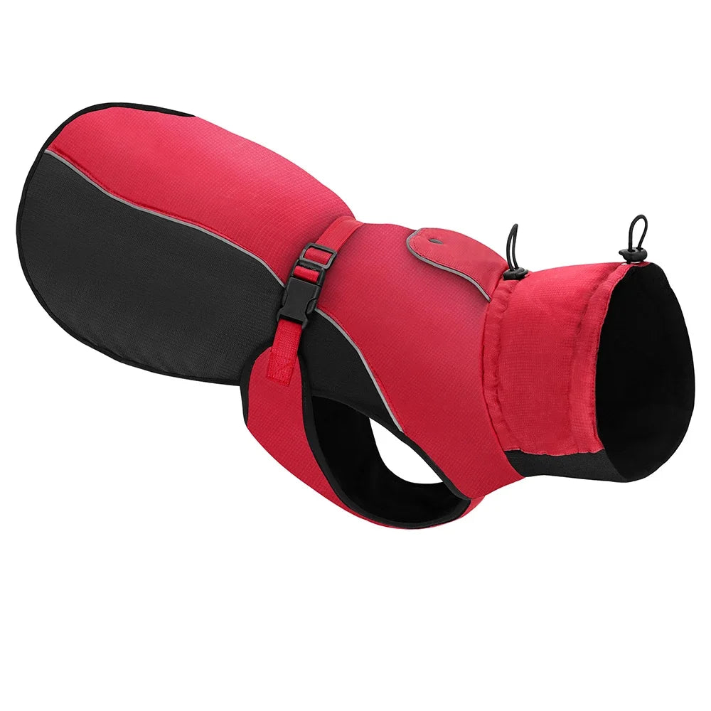NONECN Waterproof Dog Coat Reflective Rain Jacket for Dogs