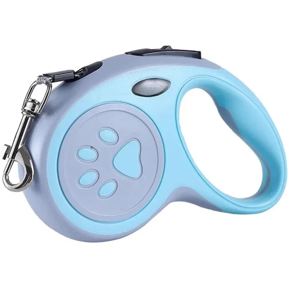 3/5 meter dog leash - Automatic retractable durable cat leash, extendable for small dog walks/runs