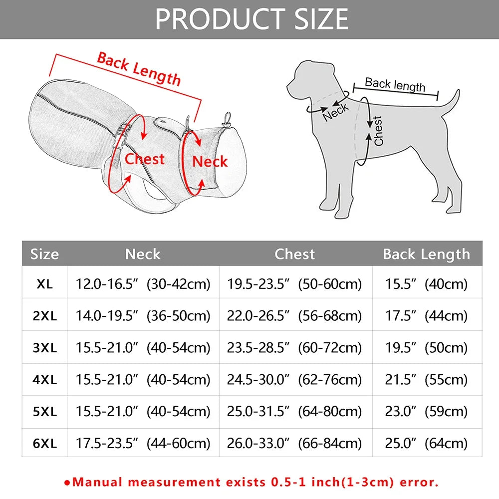 NONECN Waterproof Dog Coat Reflective Rain Jacket for Dogs