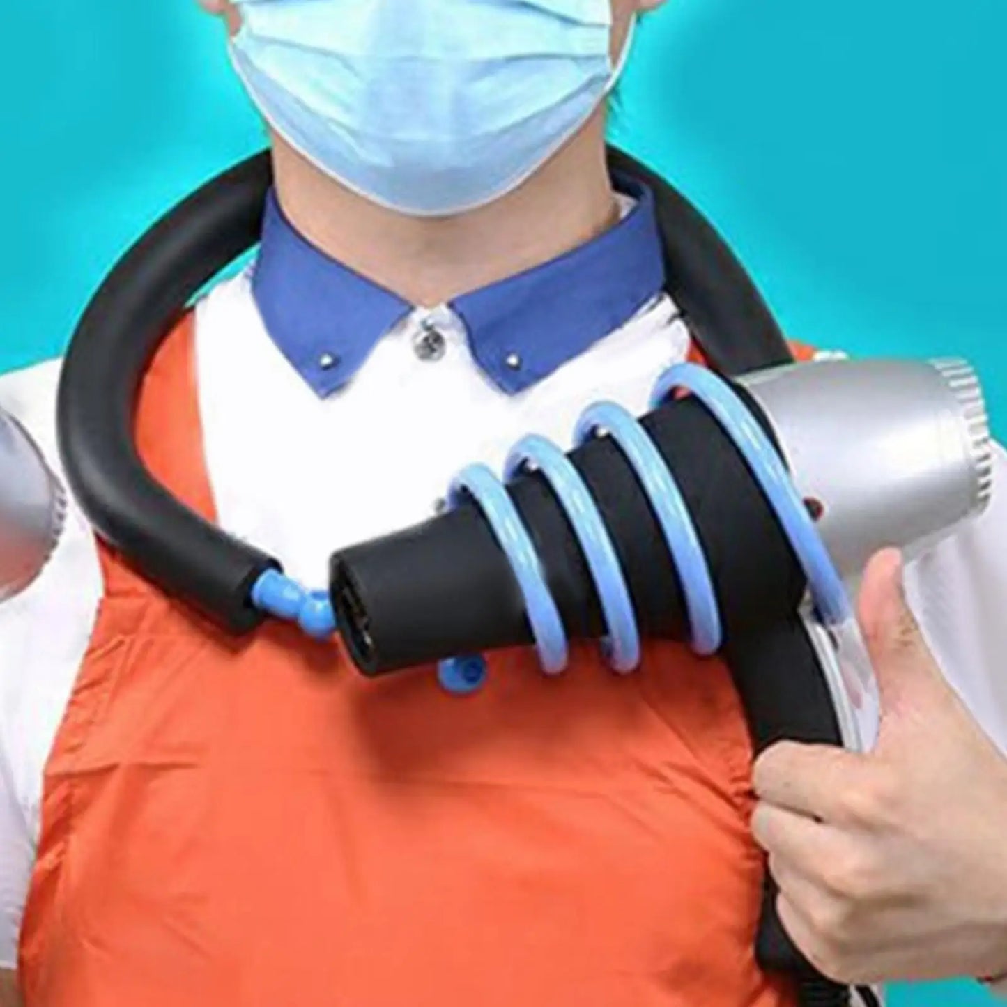 Hanging Neck Hair Dryer Holder Adjustable Bracket Organizer Dog Grooming