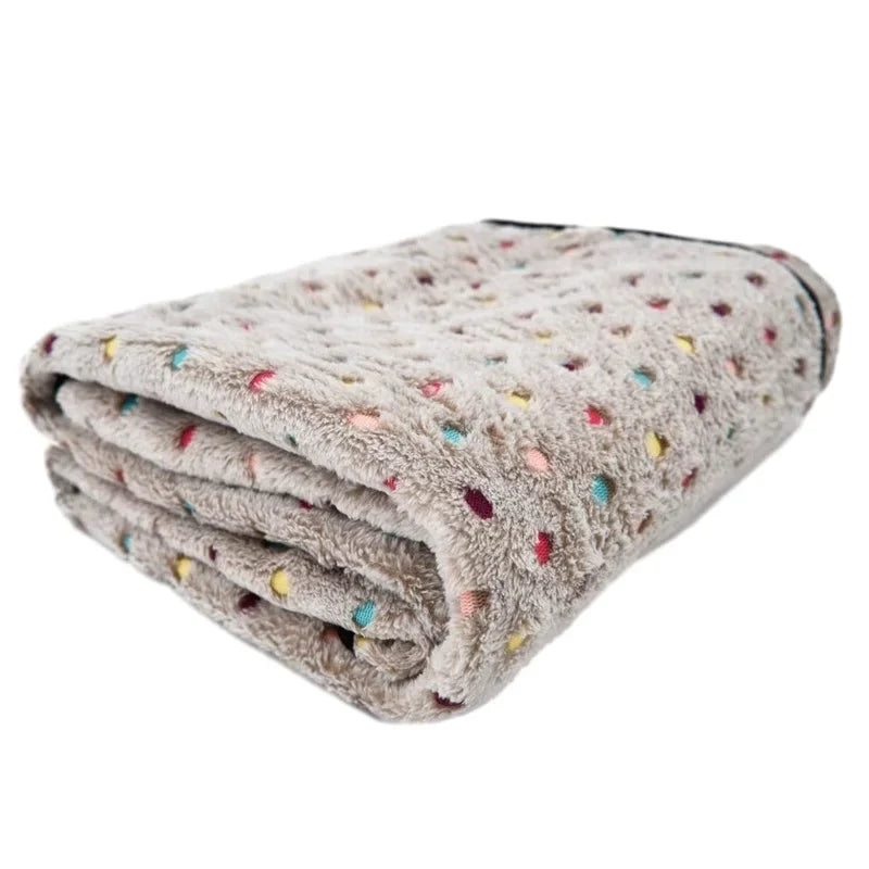 Soft Fluffy Pet Blanket for Cats and Dogs Bed Mat