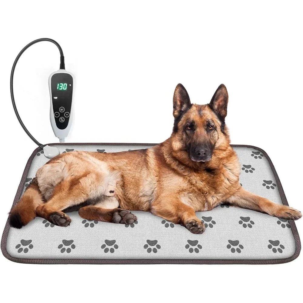 XMSJCN Dog Heating Pad Waterproof Bed With Intelligent Thermostat