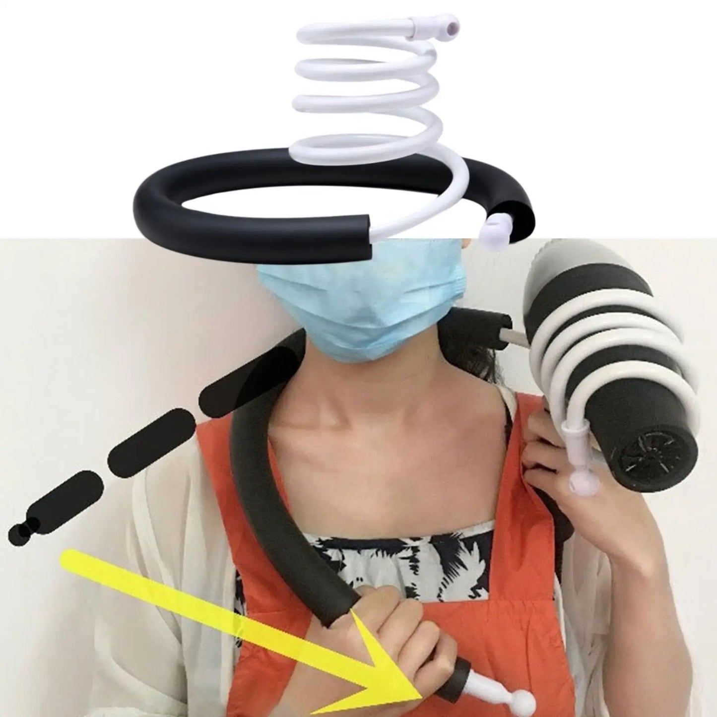 Hanging Neck Hair Dryer Holder Adjustable Bracket Organizer Dog Grooming