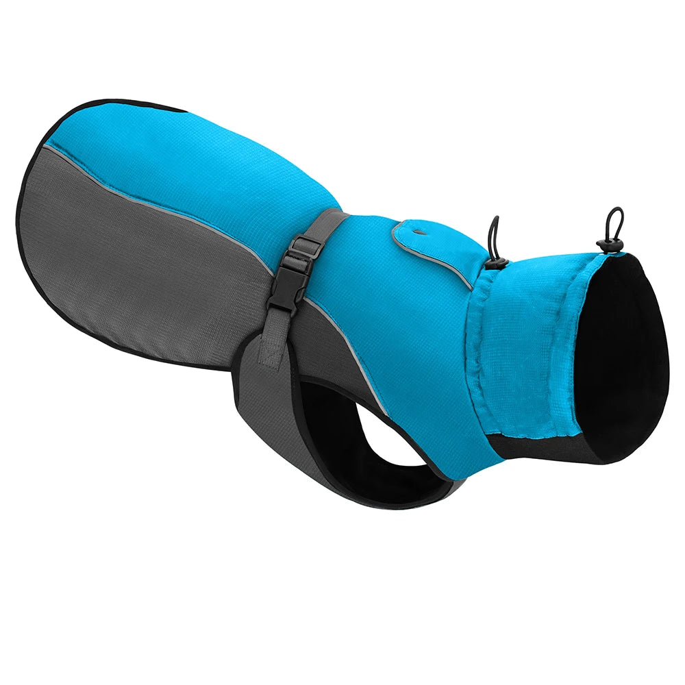 NONECN Waterproof Dog Coat Reflective Rain Jacket for Dogs