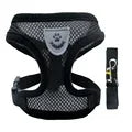 Dog Harness Walking Lead Leash For Small Dogs Collar Polyester Adjustable Mesh Puppy Cat Harness Vest For Medium Pet Accessories