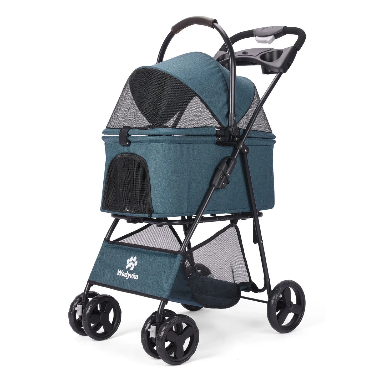 3 In 1 Pet Stroller With Removable Carrier All Terrain