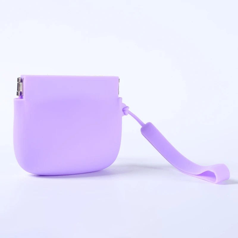 For Outdoor Training With Secure Lock Dog Food Containe Silicone Dog Treat Pouch Portable Pet Snack Bag Easy To Clean Waterproof