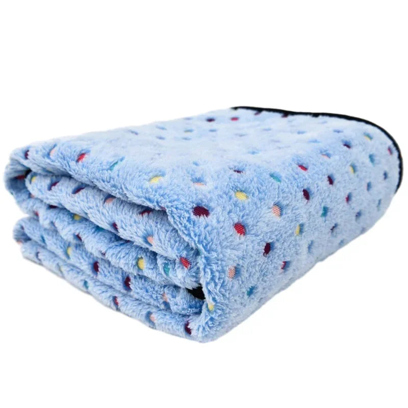Soft Fluffy Pet Blanket for Cats and Dogs Bed Mat